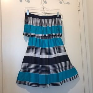 Max and Cleo Nellie Dress Scuba Blue Size XS